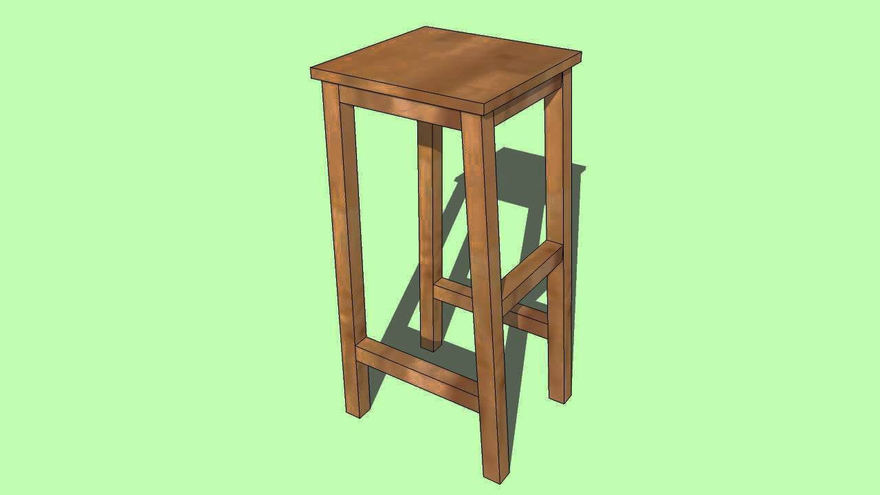 DIY Wooden Stools
 HOW TO Build a Wooden Bar Stool