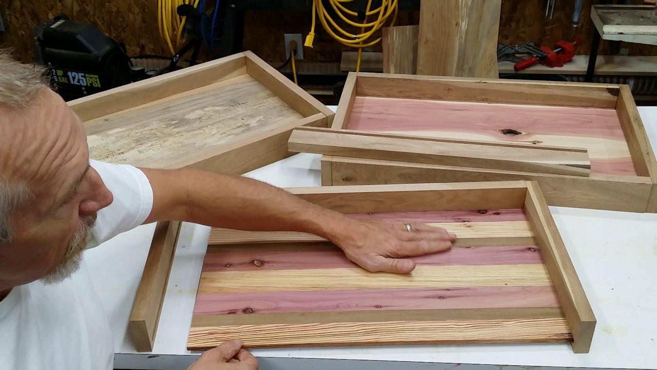 DIY Wooden Tray
 How to build a Serving Tray DIY Great t idea