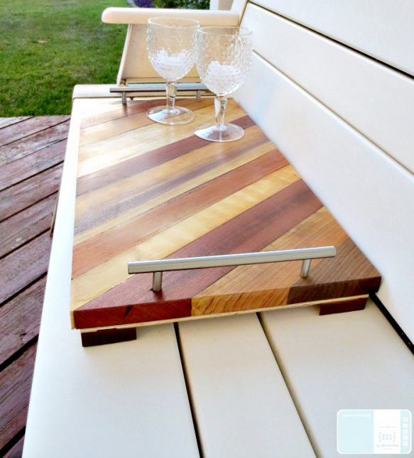 DIY Wooden Tray
 DIY Serving Tray Great ideas for Hostess Gifts Sawdust