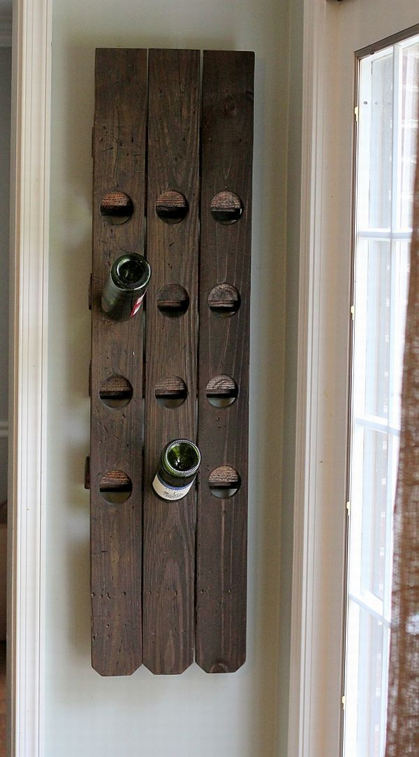 DIY Wooden Wine Racks
 6 Versatile Wall Mounted Wine Rack Designs You Can Craft