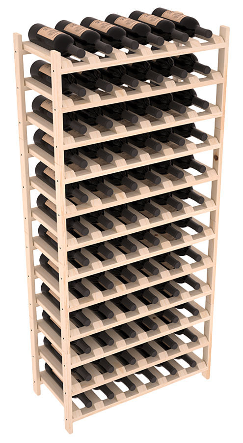 DIY Wooden Wine Racks
 Stackable Wooden Wine Rack Shelves in Ponderosa Pine Easy