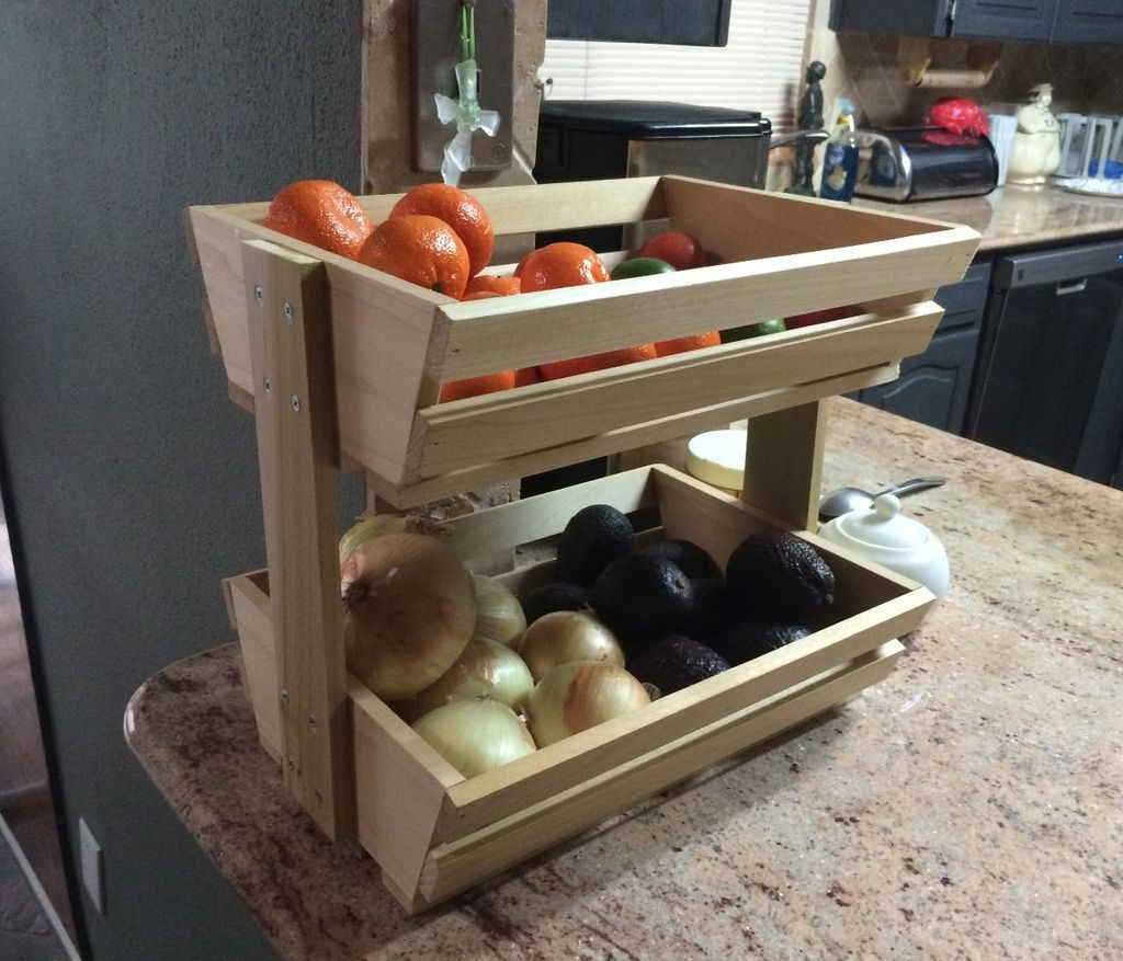 DIY Woodworking Projects To Sell
 Easy Fruit Veggie Holder