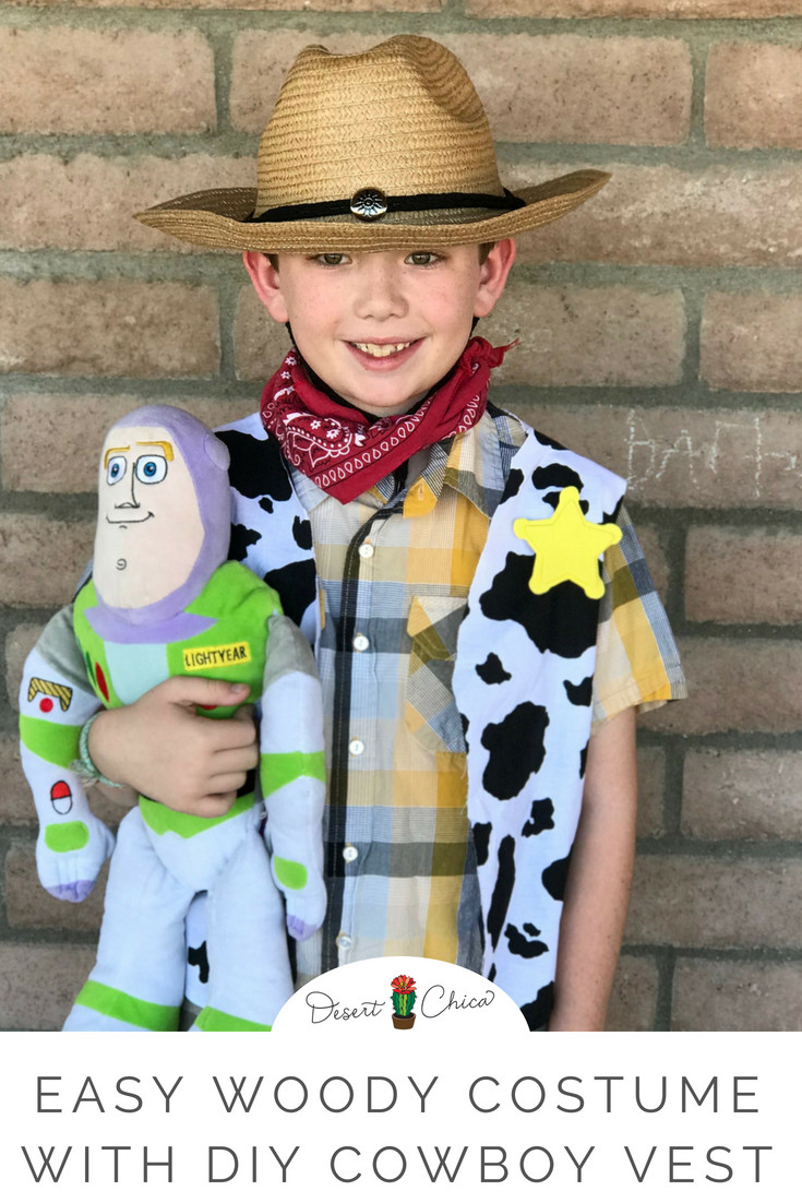 DIY Woody Vest
 DIY Cowboy Woody Costume