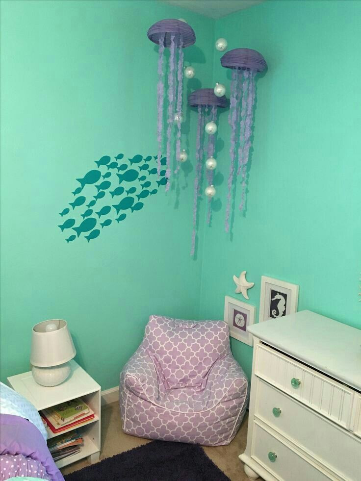 Do It Yourself Baby Room Decorations
 This would be an adorable kids room Beach ocean under