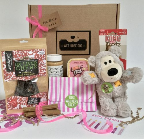 Dog Birthday Gifts
 Personalised Birthday Gift Box for Dogs