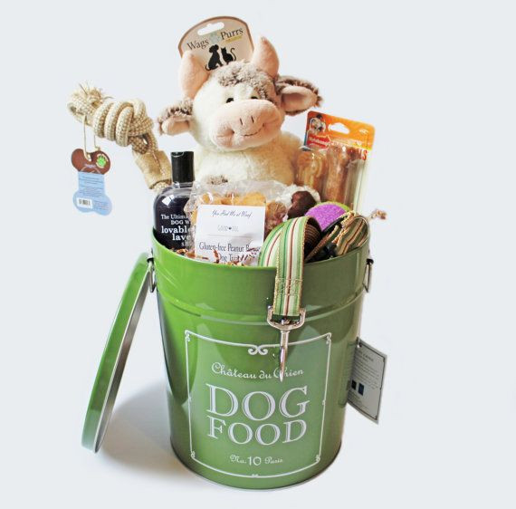 Dog Lovers Gift Basket Ideas
 Dog Gift Basket New Puppy Gift French Gift Basket Dog