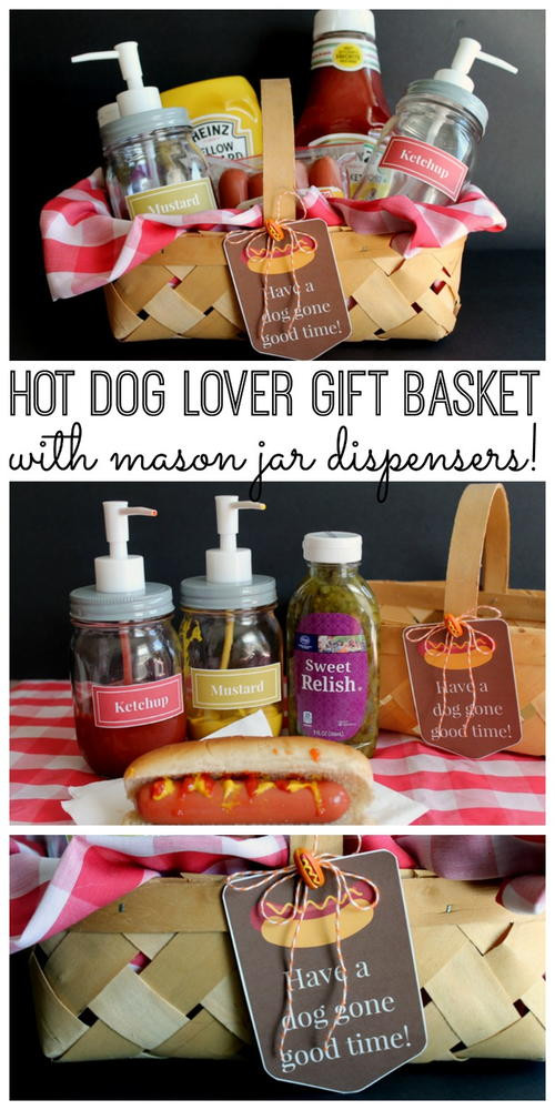 Dog Lovers Gift Basket Ideas
 Hot Dog Lover Gift Basket Idea