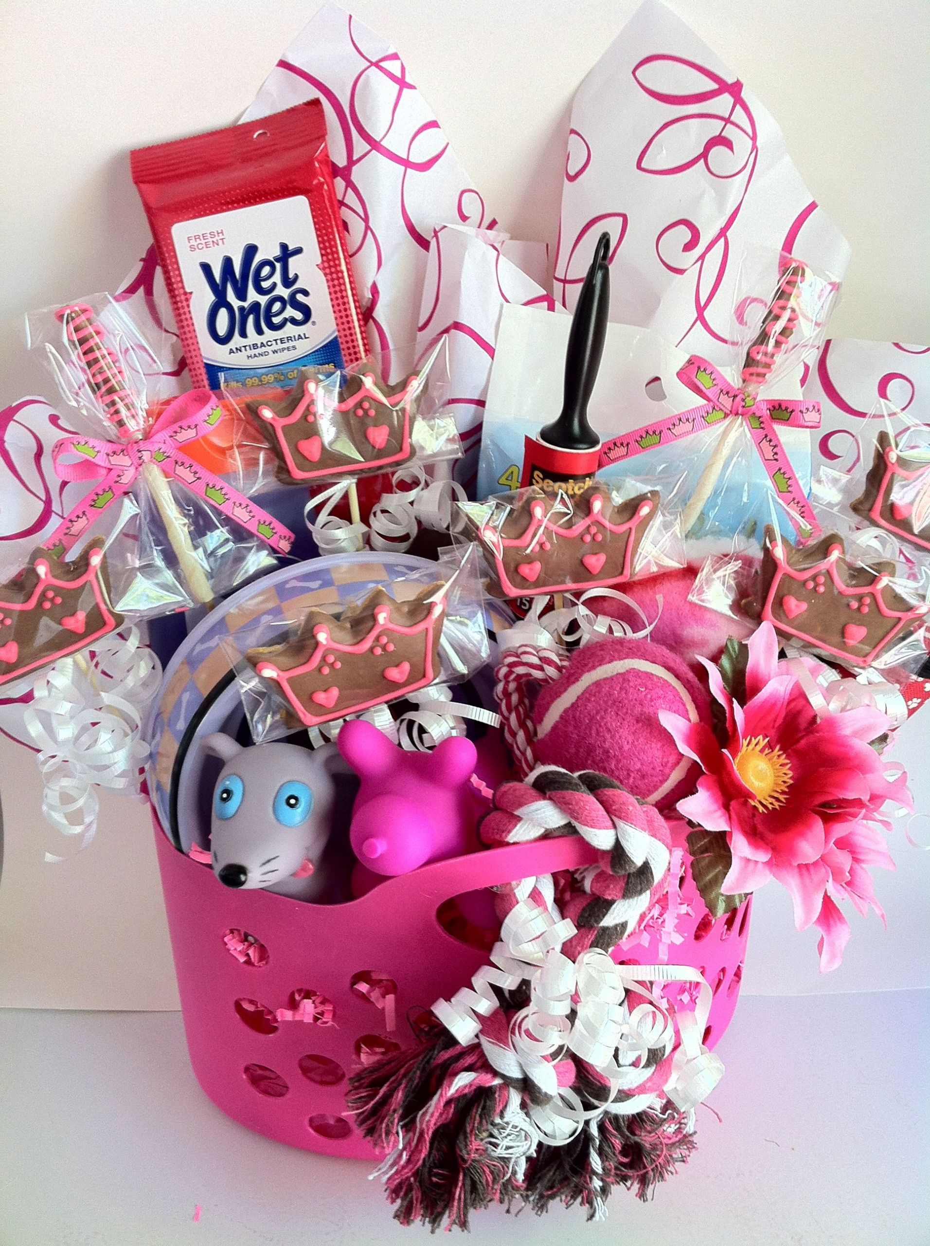 Dog Lovers Gift Basket Ideas
 Dog Gift Baskets r all you dog lovers This cute