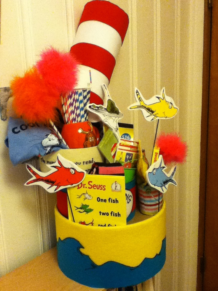 Dr Seuss Baby Gift Ideas
 Dr Seuss t basket felt decorated hat boxes