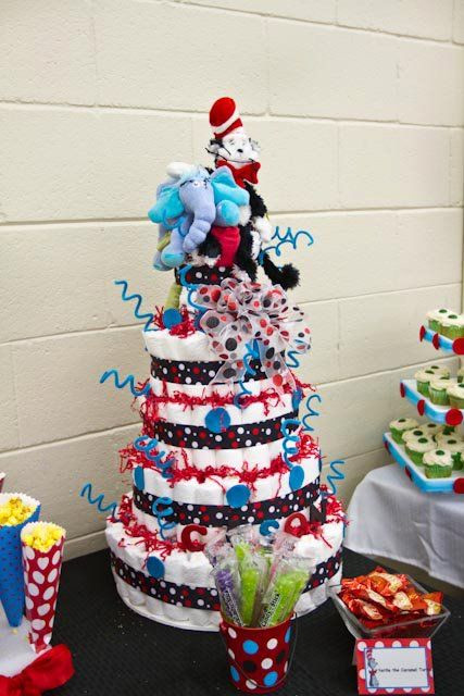 Dr Seuss Baby Gift Ideas
 Dr Seuss Diaper cake for baby shower