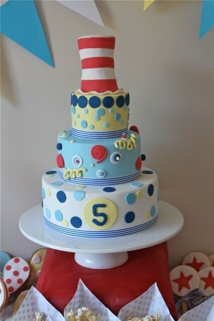 Dr Seuss Birthday Cakes
 Dr Seuss Themed Birthday Party Spaceships and Laser Beams