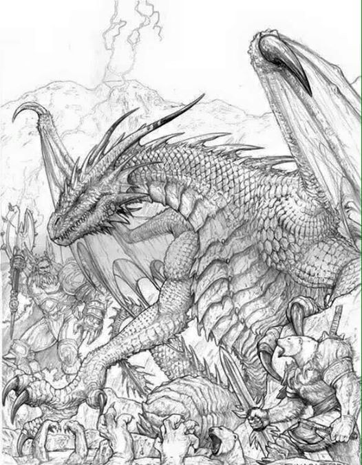 Dragon Coloring Books For Adults
 558 best images about Dragons to Color on Pinterest