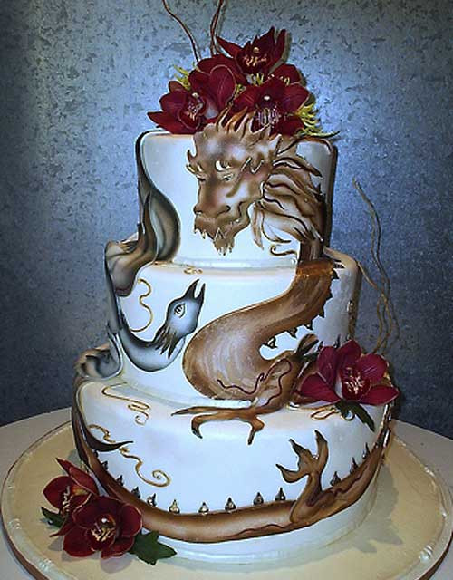 Dragon Wedding Cakes
 Bench s blog The new Duke and Duchess of Cambridge are