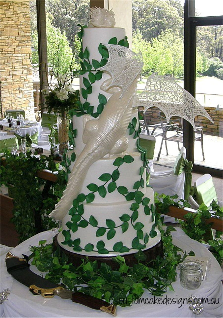 Dragon Wedding Cakes
 Smaug Dragon Wedding Cake CakeCentral