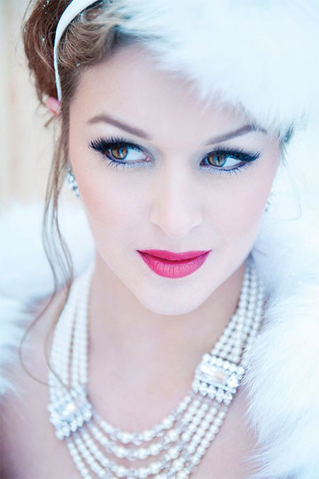 Dramatic Bridal Makeup
 Dramatic Bridal Makeup Best Winter Wonderland