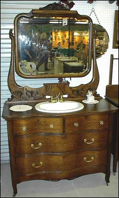 Dresser Style Bathroom Vanity
 Victorian Bathrooms