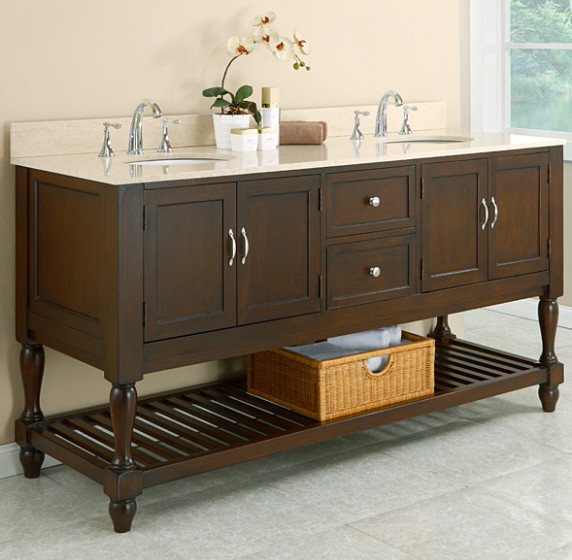Dresser Style Bathroom Vanity
 Customizing Stock Cabinets For A Bathroom Vanity – Two