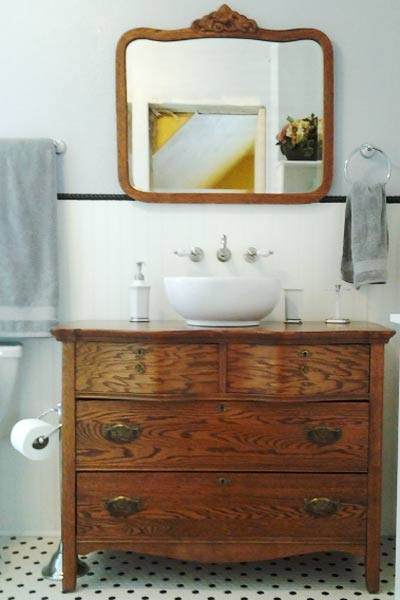 Dresser Style Bathroom Vanity
 Unique and Different Design