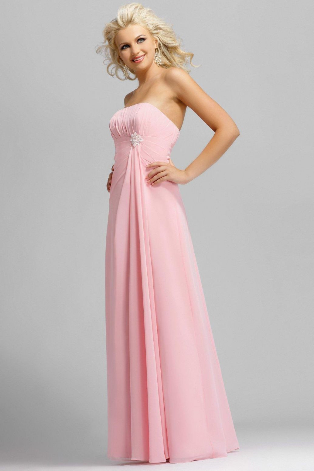 Dresses To Wear For A Wedding
 Long Bright Pink Bridesmaid Dress Designs Wedding Dress