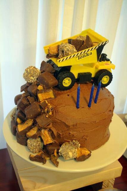 Dump Truck Birthday Cake
 17 Best images about Contractor cakes stuff on Pinterest