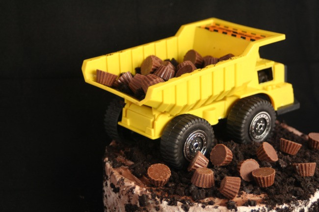 Dump Truck Birthday Cake
 A Dump Truck Birthday Party for Little A The Best of