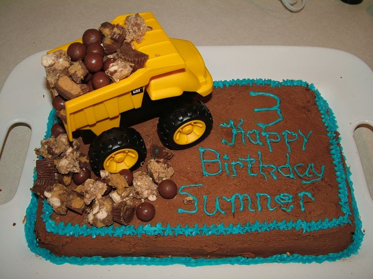 Dump Truck Birthday Cake
 Dump Truck Cake boy birthday cake kids cake