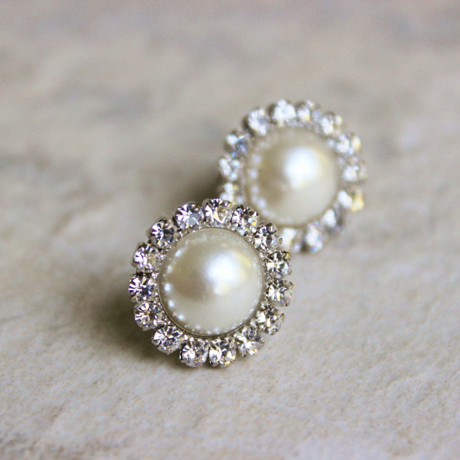 Earrings For Bridesmaids
 Pearl Earrings Bridesmaid Earrings Ivory Pearl Earrings