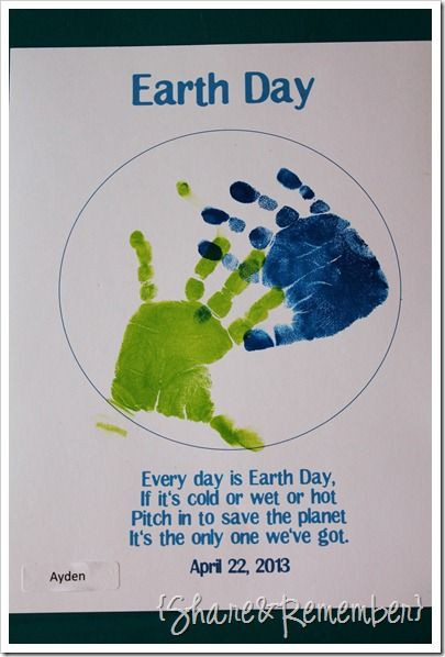 Earth Day Craft Ideas For Preschoolers
 Happy Earth Day Taking Care of Earth