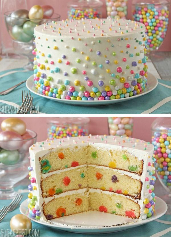 Easter Egg Birthday Party Ideas
 Easter Egg Pattern Cake Ideas and Designs