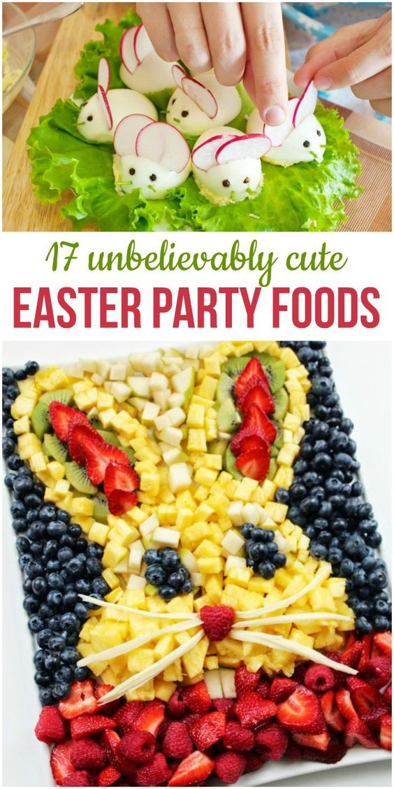 Easter Food Ideas For Party
 17 Unbelievably Cute Easter Party Foods for Your Brunch or