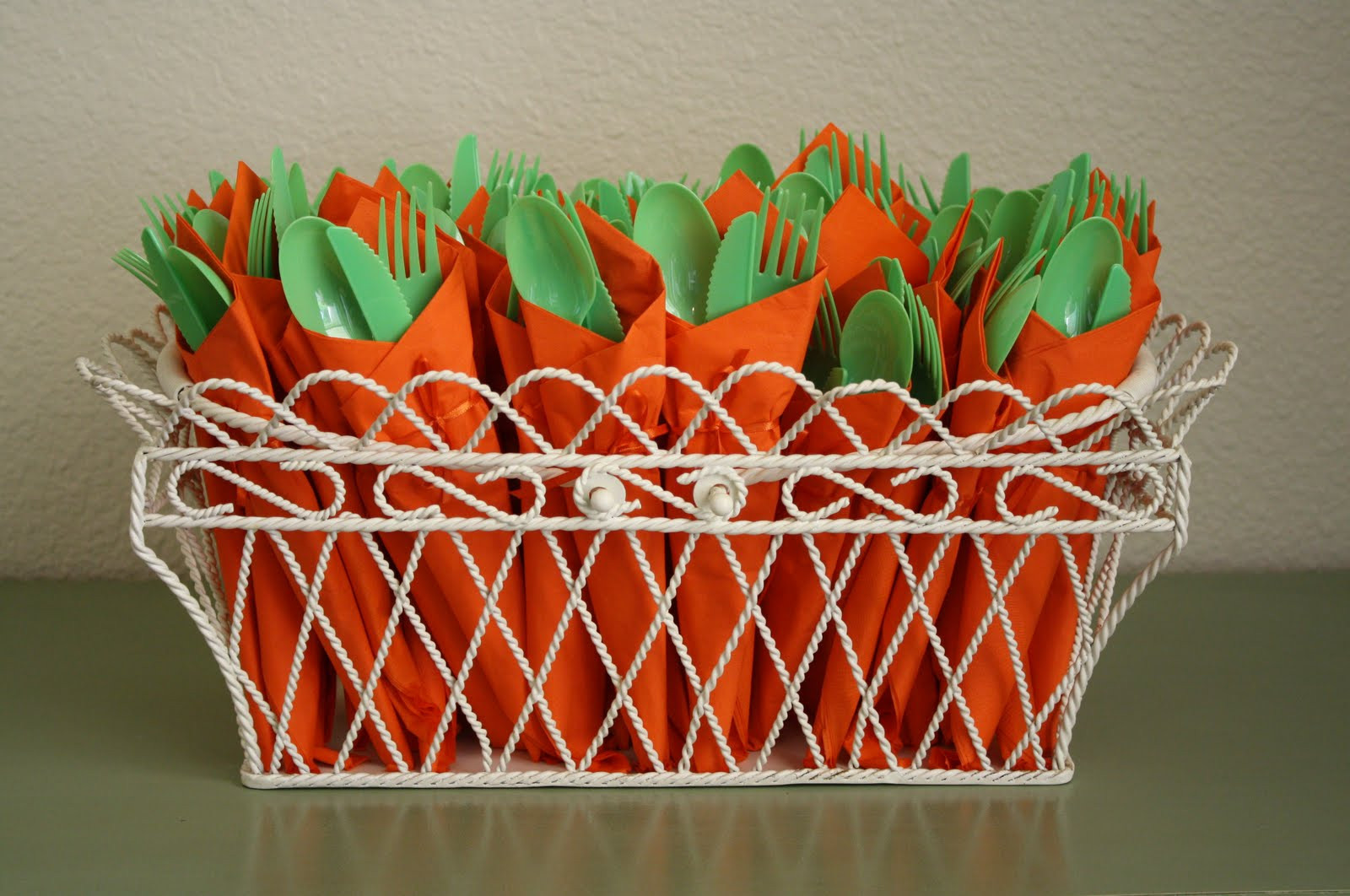 Easter Food Ideas For Party
 Easter Party Carrot Cutlery