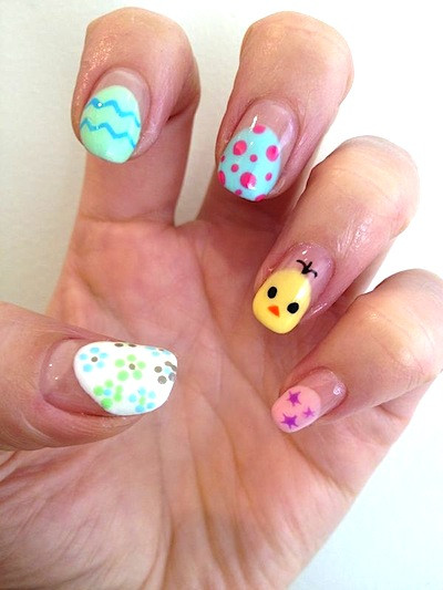 Easter Nail Colors
 How To Trends 2 Best Easter 2014 Nail Polish Art Designs