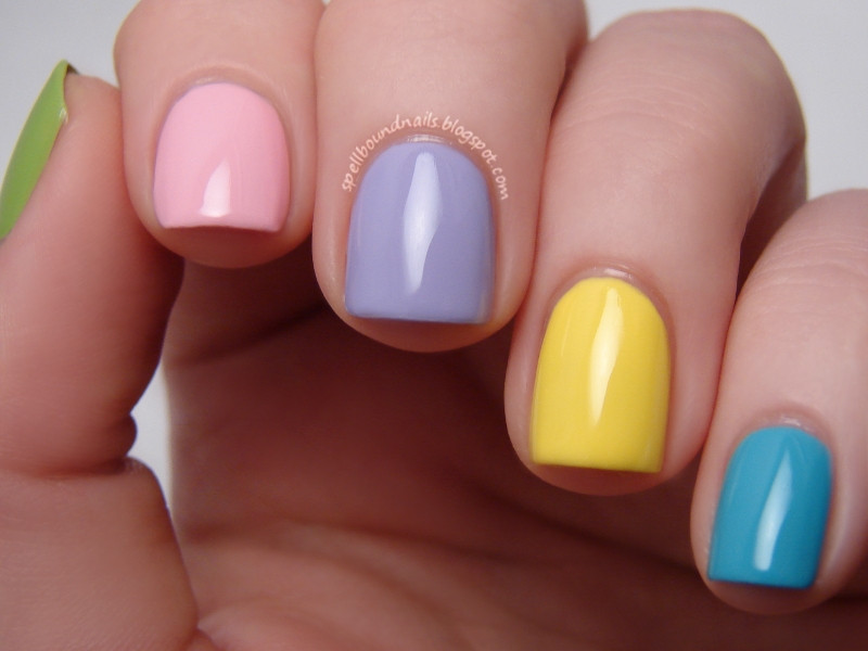Easter Nail Colors
 Spellbound Nails