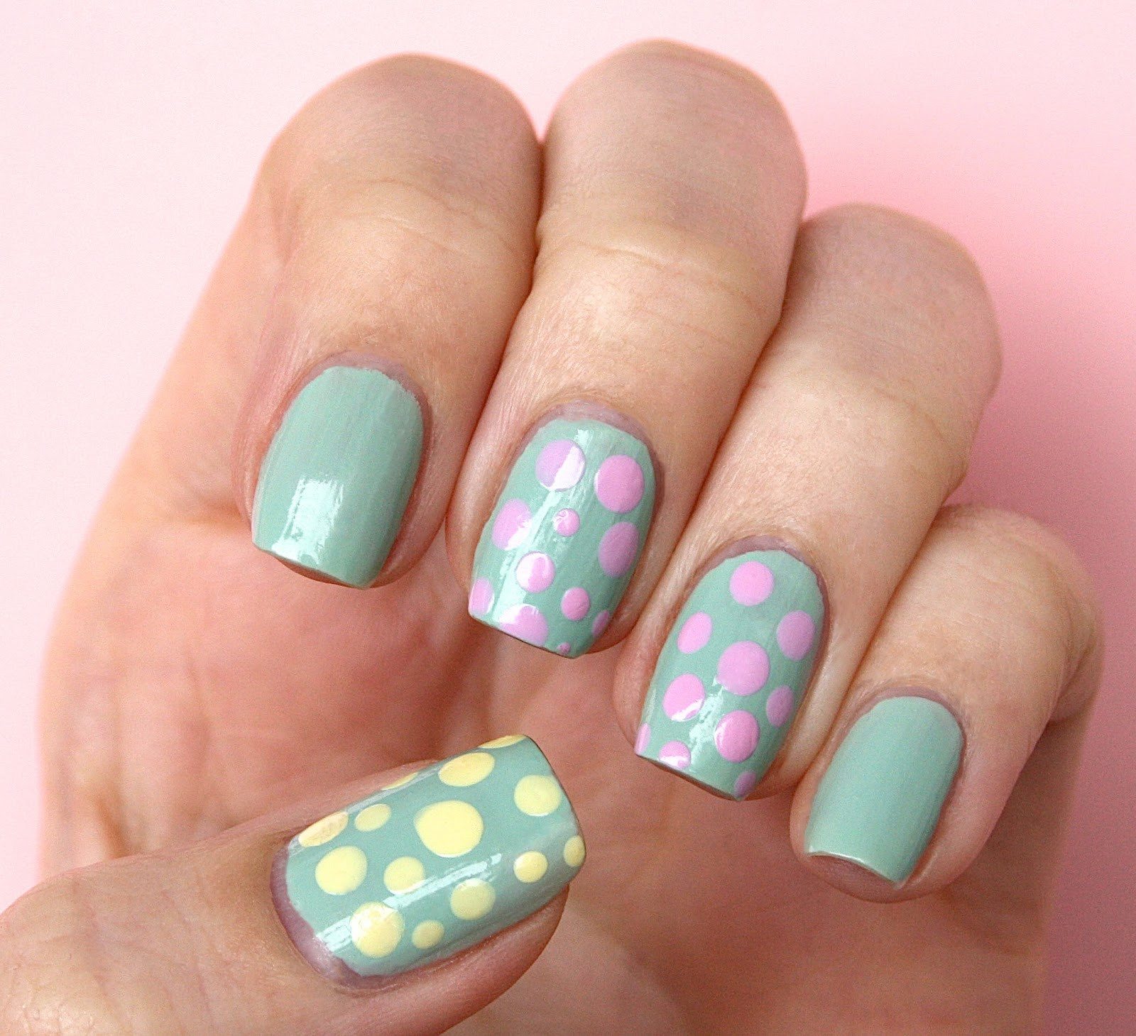 Easter Nail Colors
 NOTD Easter Edition