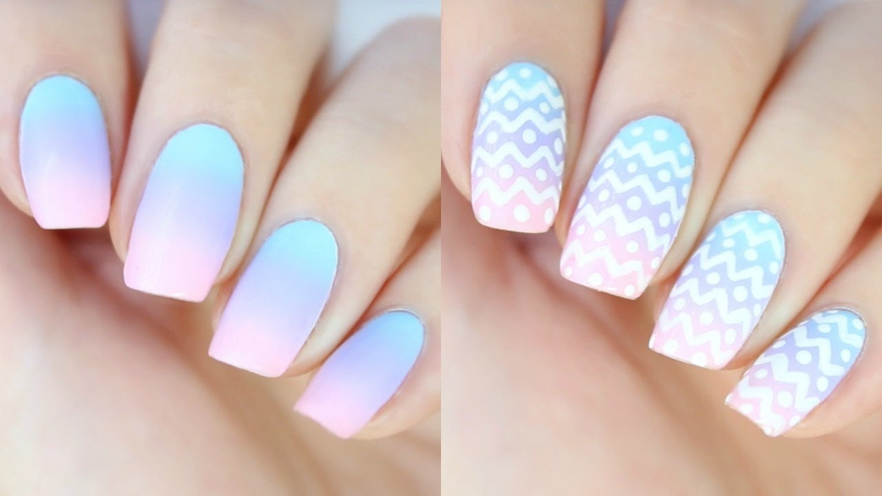 Easter Nail Colors
 EASY Ombré Nails for Easter