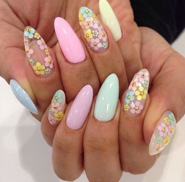 Easter Nail Colors
 Easter Stiletto Nails s and for