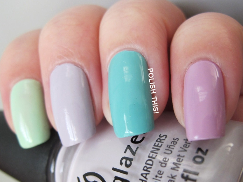 Easter Nail Colors
 Velvet Easter Nails Polish This
