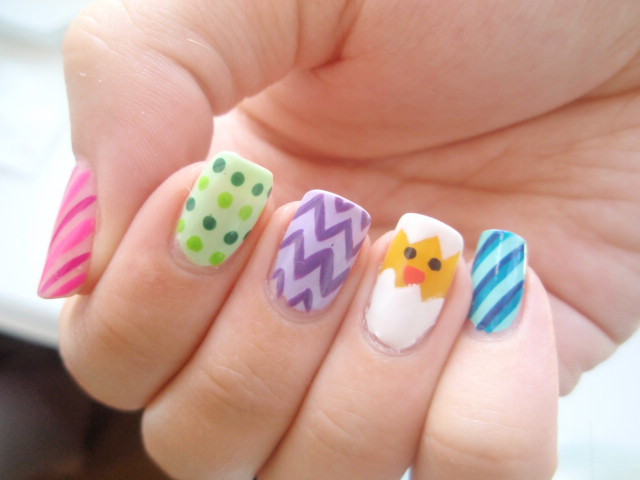 Easter Nail Designs
 Lin s Lacquer Easter Egg Nails
