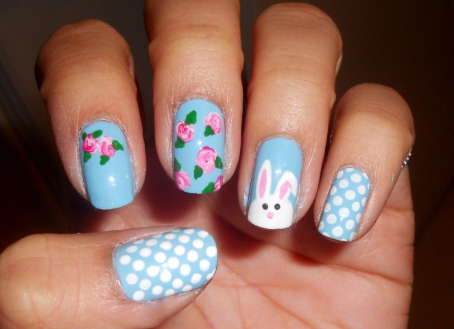 Easter Nail Ideas
 55 Most Beautiful Easter Nail Art Design Ideas