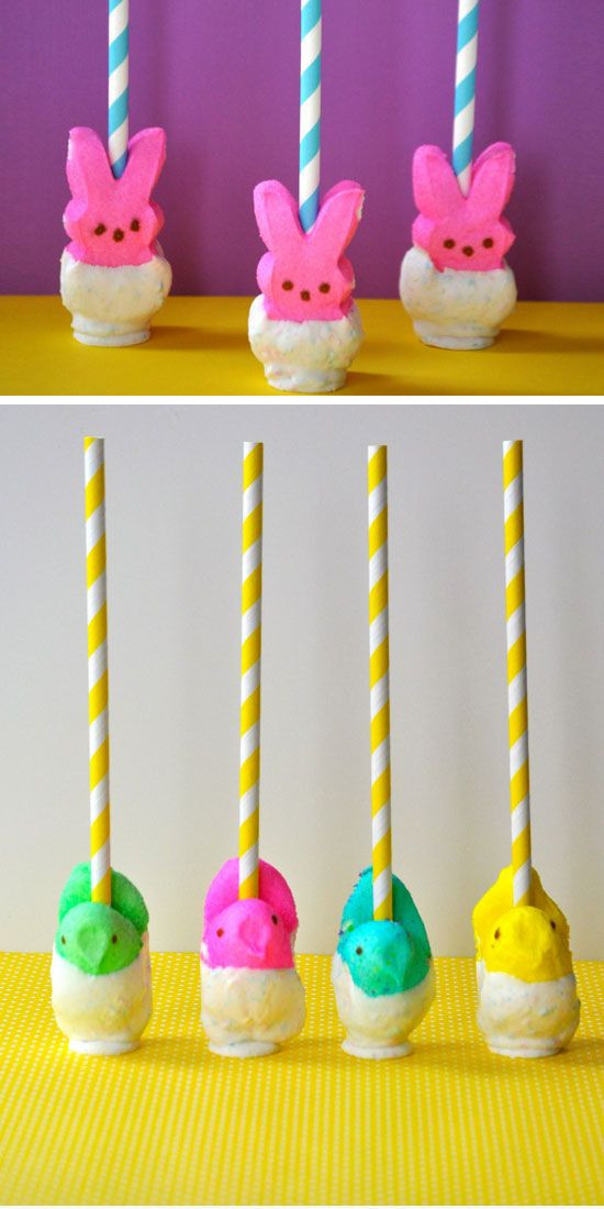 Easter Party Ideas For Teens
 Peeps Pops