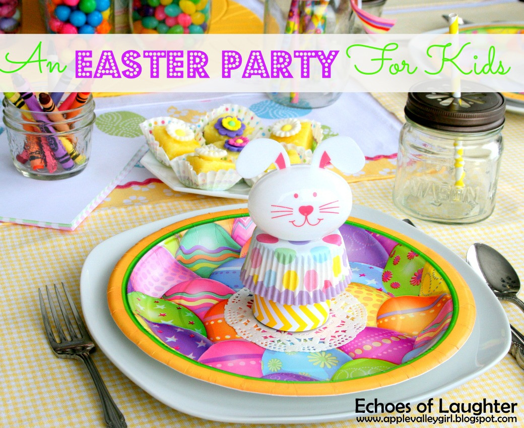 Easter Party Ideas Toddlers
 An Easter Party For Kids Echoes of Laughter