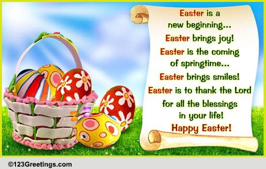 Easter Quotes For Kids
 Christian Easter Poems And Quotes QuotesGram