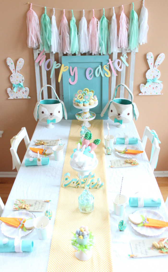 Easter School Party Ideas
 Kara s Party Ideas Hoppy Easter Party for Kids