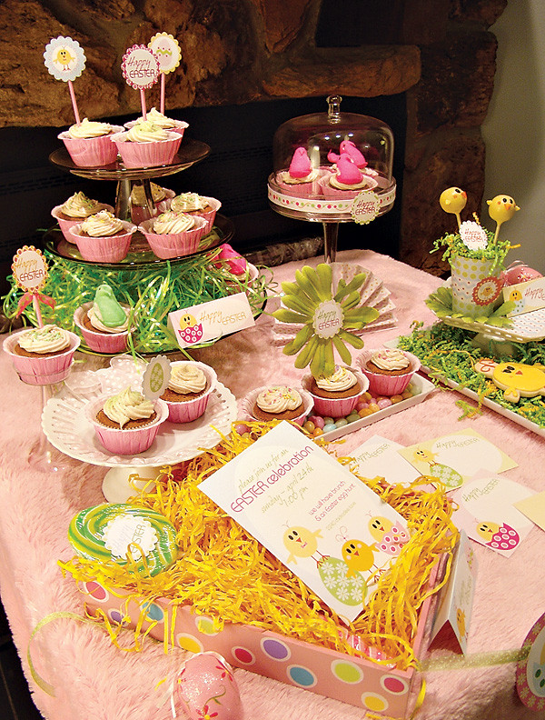 Easter Themed Party Ideas
 Darling "Little Chick" Easter Party Theme Hostess with