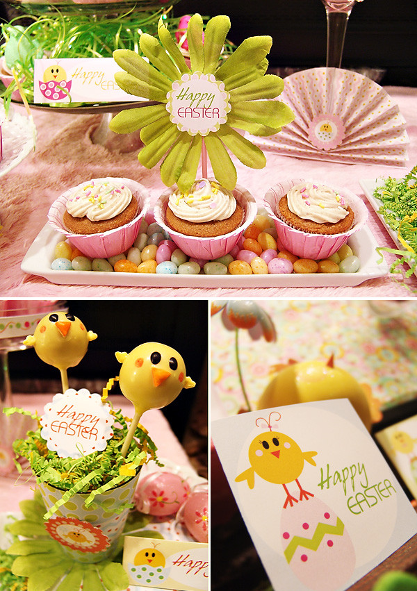 Easter Themed Party Ideas
 Darling "Little Chick" Easter Party Theme Hostess with