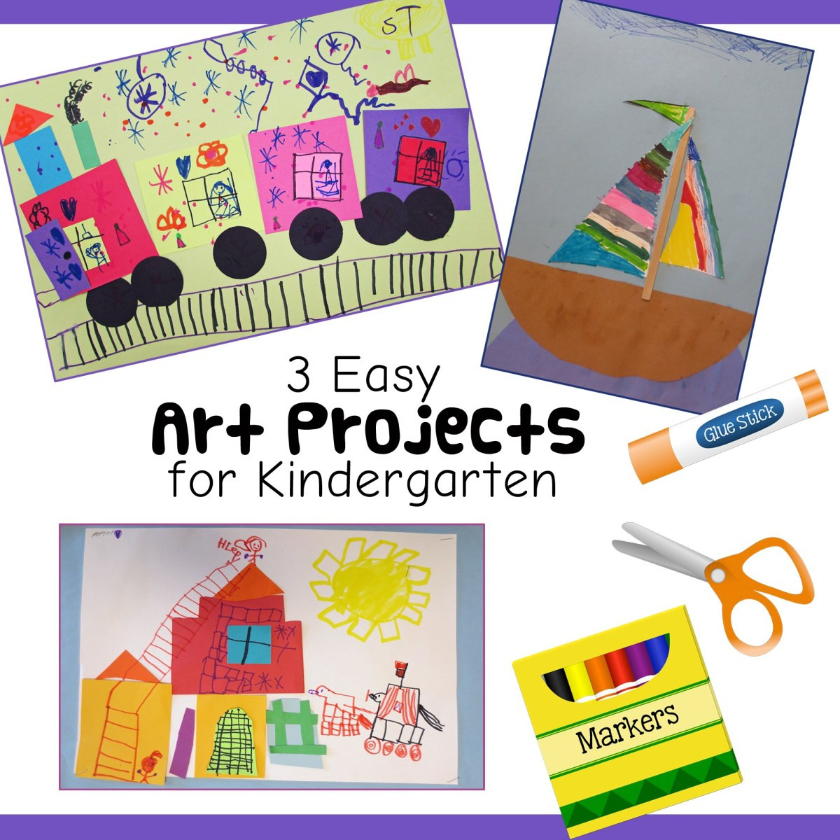 Easy Art Projects Preschoolers
 3 Fun and Easy Kindergarten Art Lessons – Art is Basic