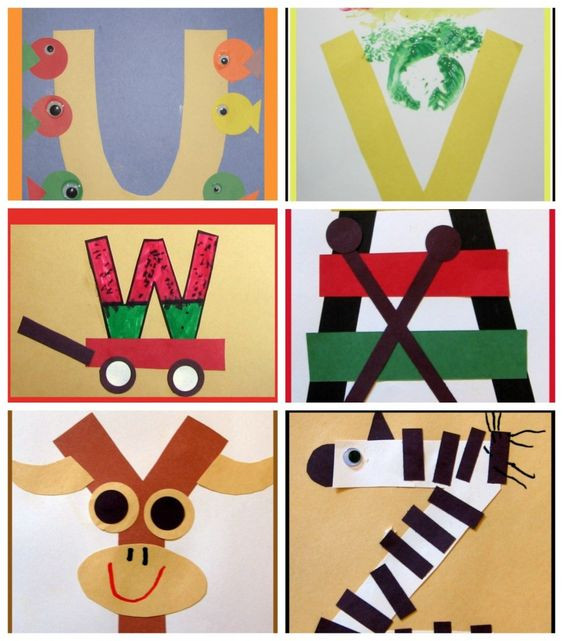 Easy Art Projects Preschoolers
 Letter of the Week Crafts for Preschoolers