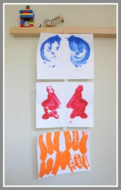 Easy Art Projects Preschoolers
 Easy Art Projects Paint Blotting With Preschoolers