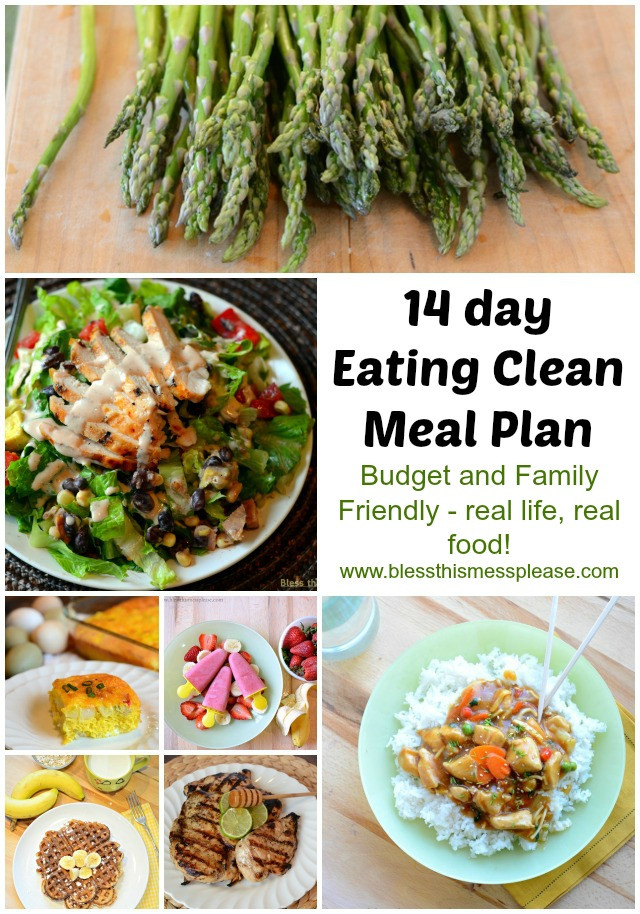 Easy Clean Eating Meal Plan
 Feature Friday with Family and Friends Easy Peasy Pleasy
