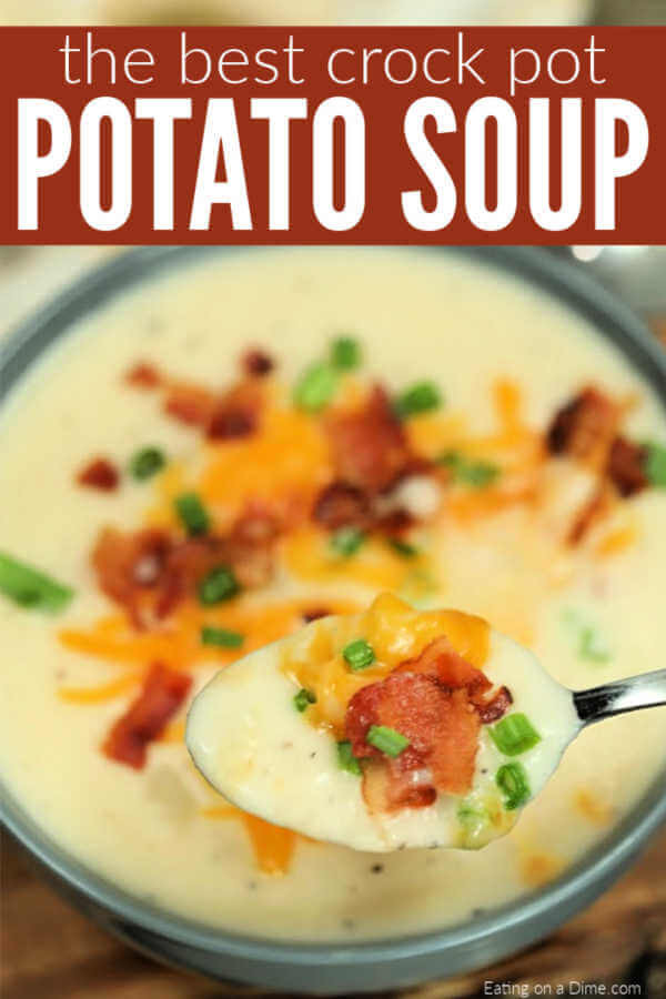 Easy Crock Pot Potato Soup
 Easy Crock Pot Potato Soup Crock Pot Loaded Potato Soup